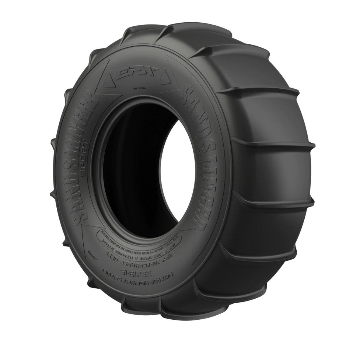 14" & 15" SANDSLINGER 4PLY REAR PADDLE TYRE (sand dunes)