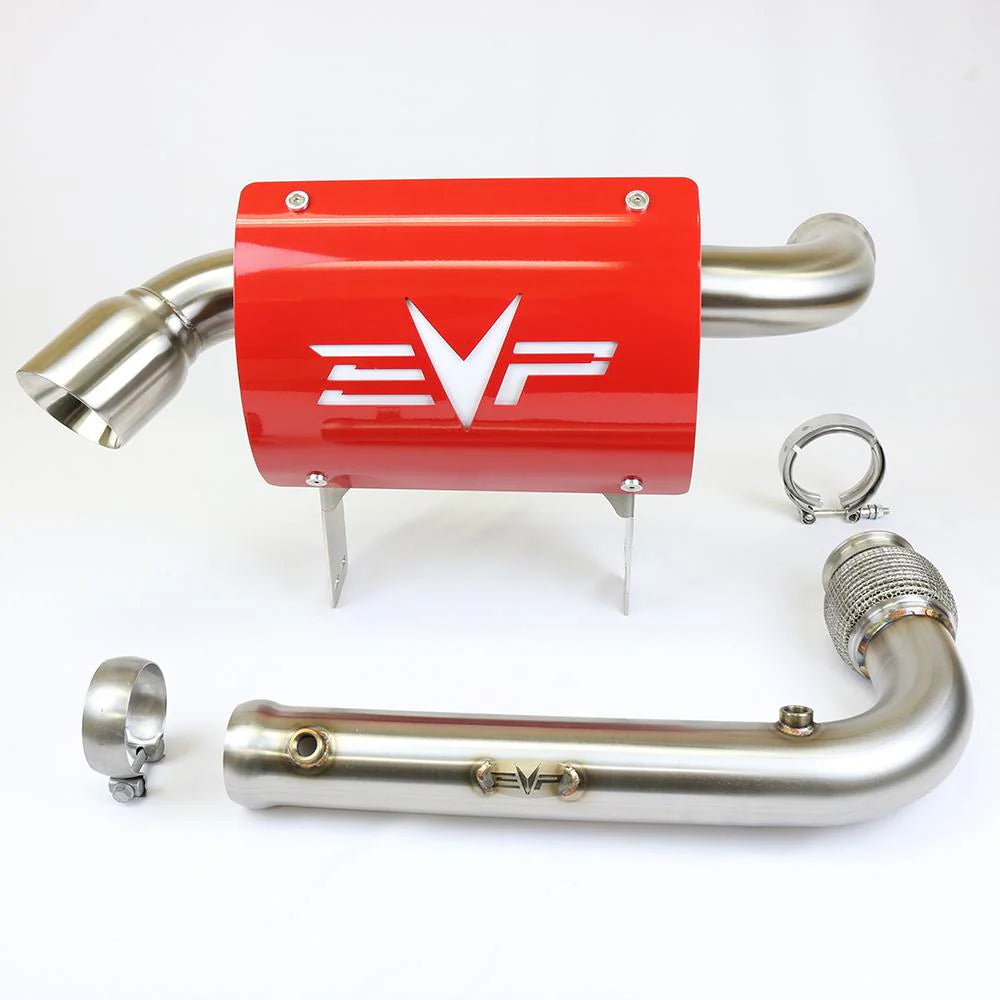 CAN AM MAVERICK X3 MAGNUS 3" TURBO FULL BACK EXHAUST SYSTEM