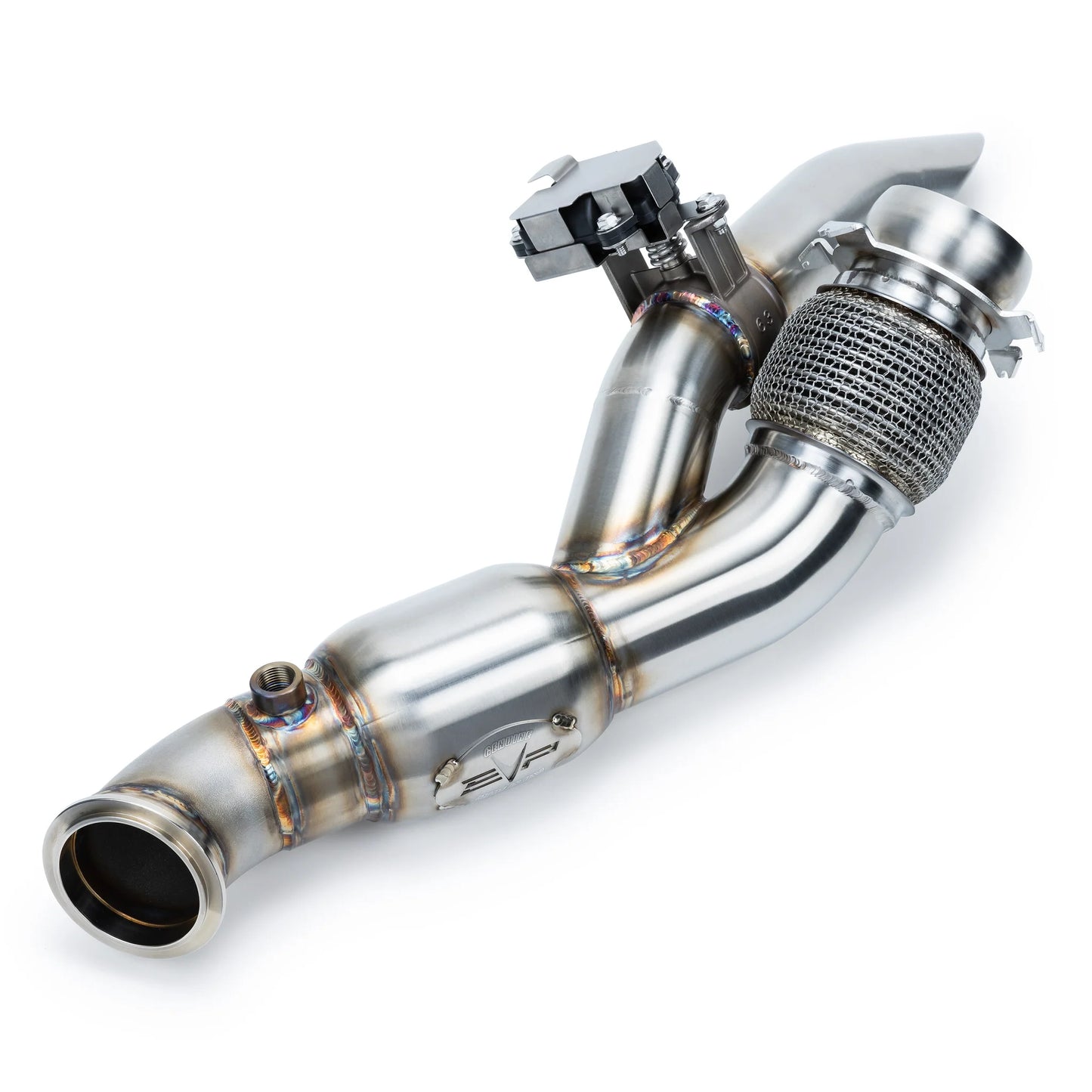 EVP RACING SHOCKER ELECTRIC SIDE-DUMP DOWN PIPE WITH BULLET MUFFLER FOR 2024 CAN-AM MAVERICK R NOW TAKING PRE-ORDERS!