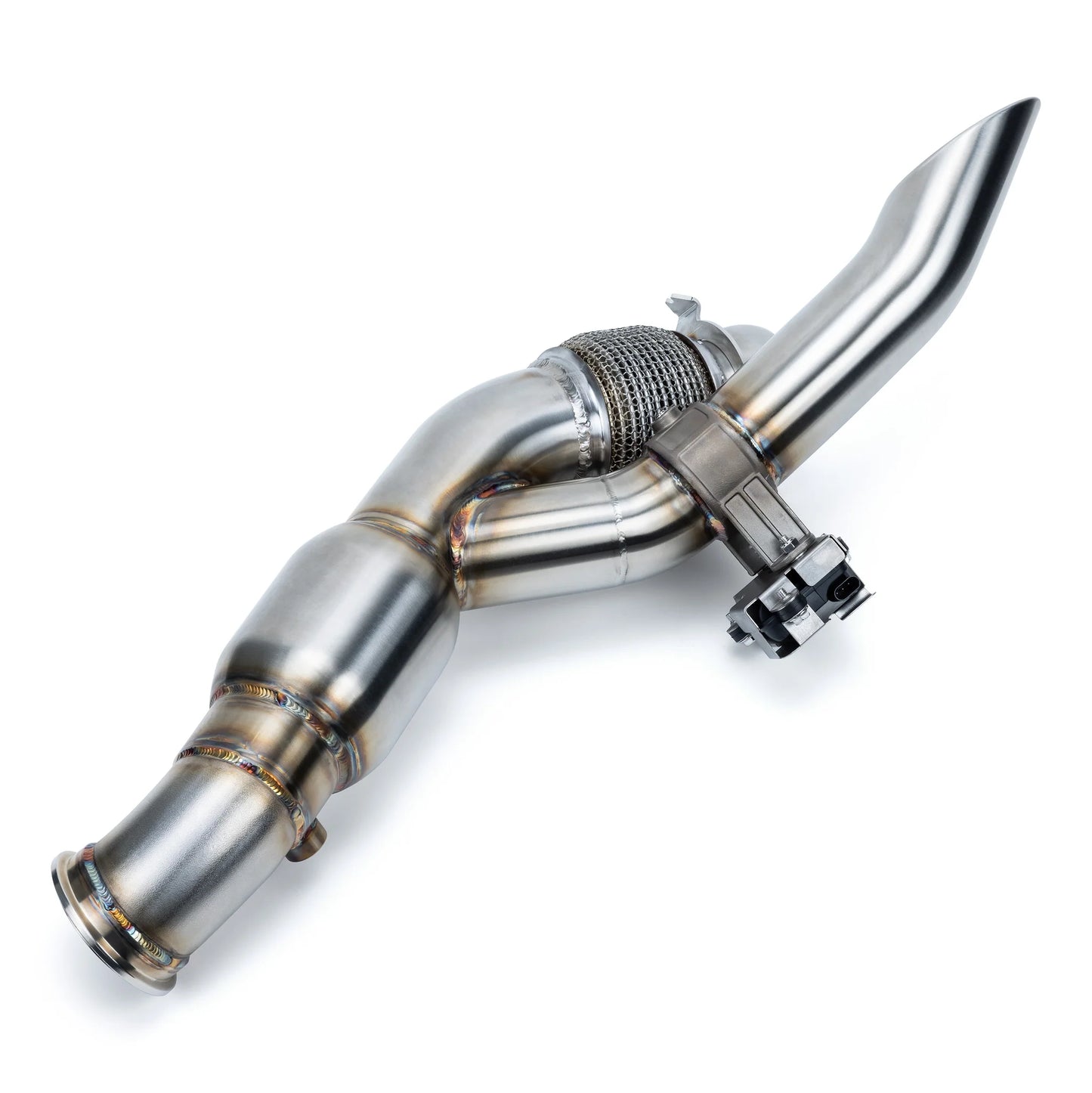 EVP RACING SHOCKER ELECTRIC SIDE-DUMP DOWN PIPE WITH BULLET MUFFLER FOR 2024 CAN-AM MAVERICK R NOW TAKING PRE-ORDERS!
