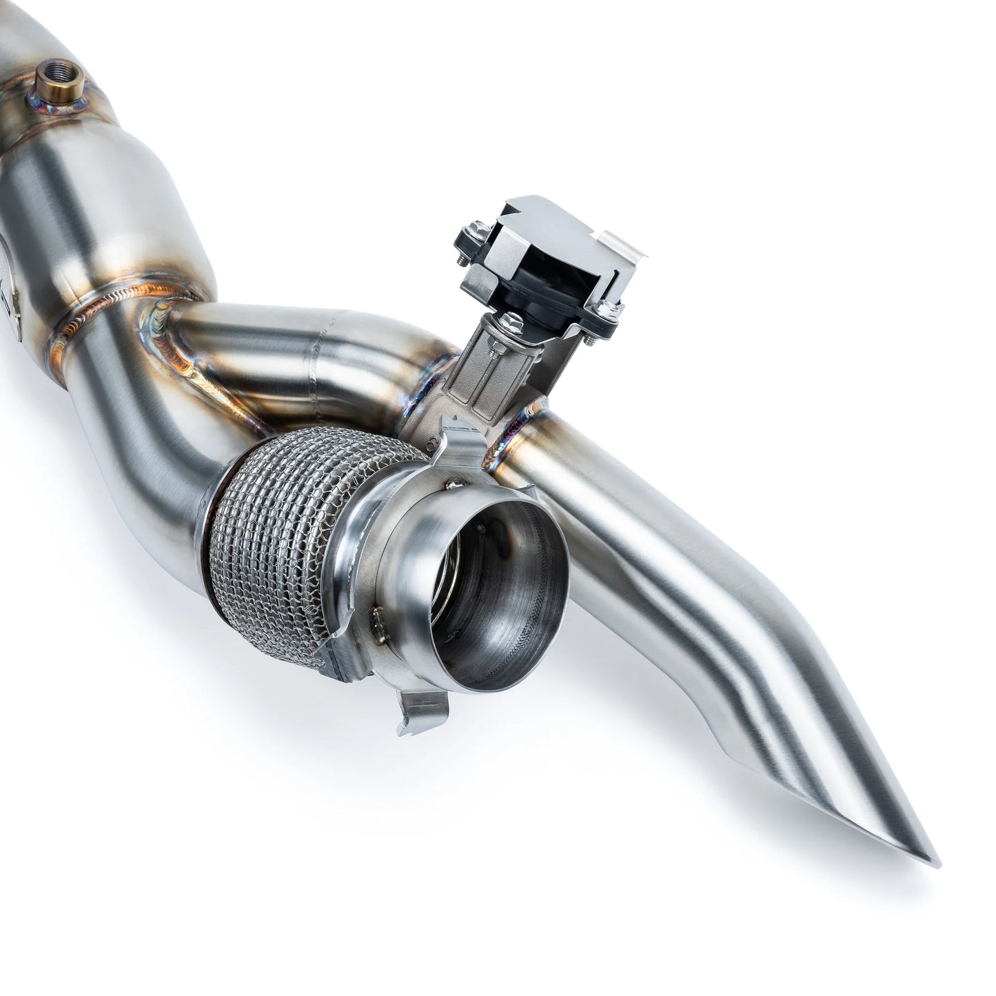 EVP RACING SHOCKER ELECTRIC SIDE-DUMP DOWN PIPE WITH BULLET MUFFLER FOR 2024 CAN-AM MAVERICK R NOW TAKING PRE-ORDERS!