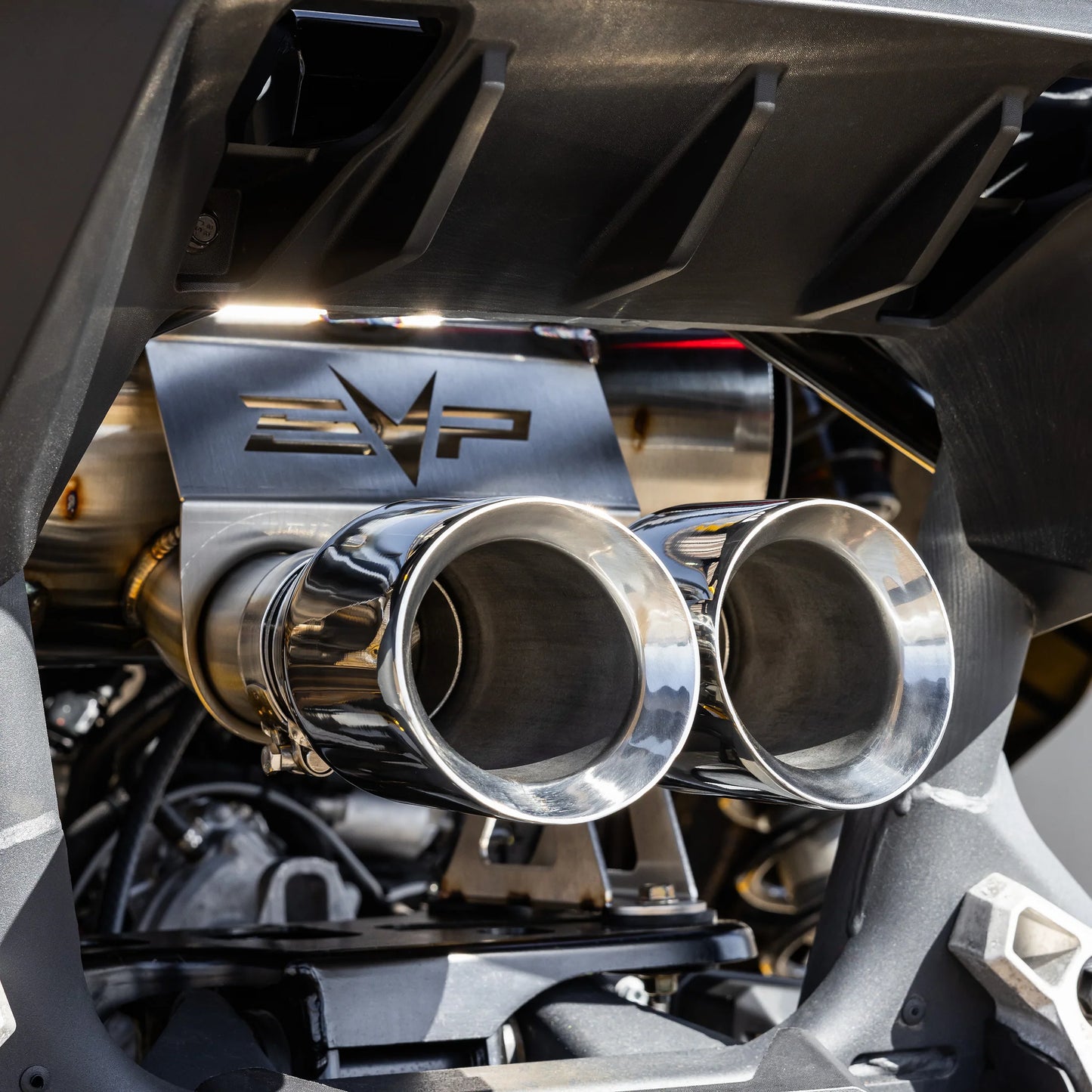 EVP RACING DYNAMIC TWIN EXIT MUFFLER FOR 2024 CAN-AM MAVERICK R