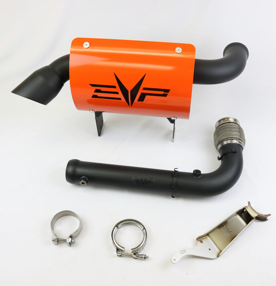 CAN AM MAVERICK X3 MAGNUS 3" TURBO FULL BACK EXHAUST SYSTEM