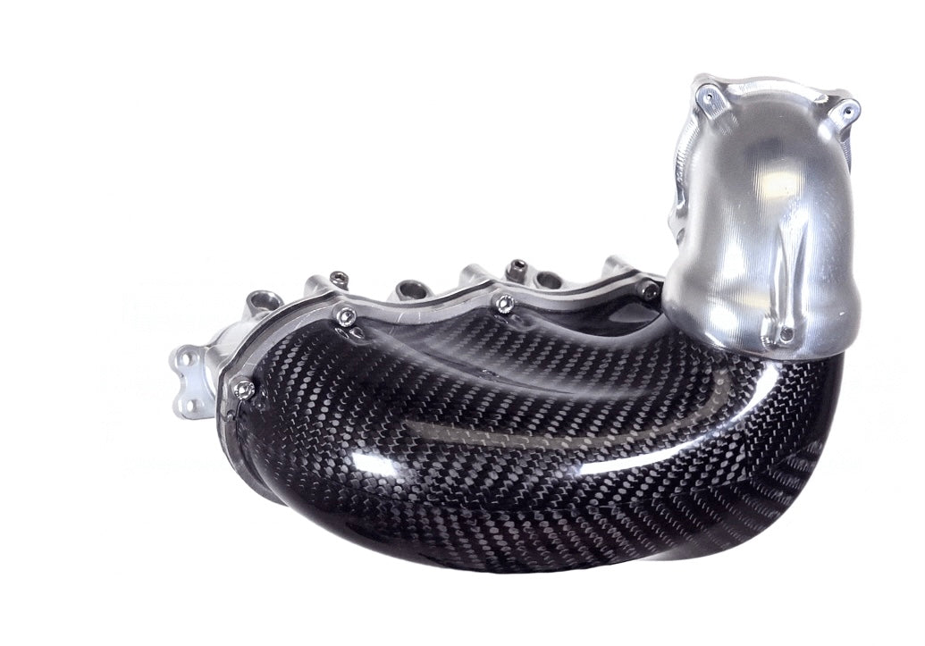 2020+ CAN AM MAVERICK X3 TORRENT-C CARBON INTAKE PLENUM FOR DESERT STORM TURBO SYSTEMS