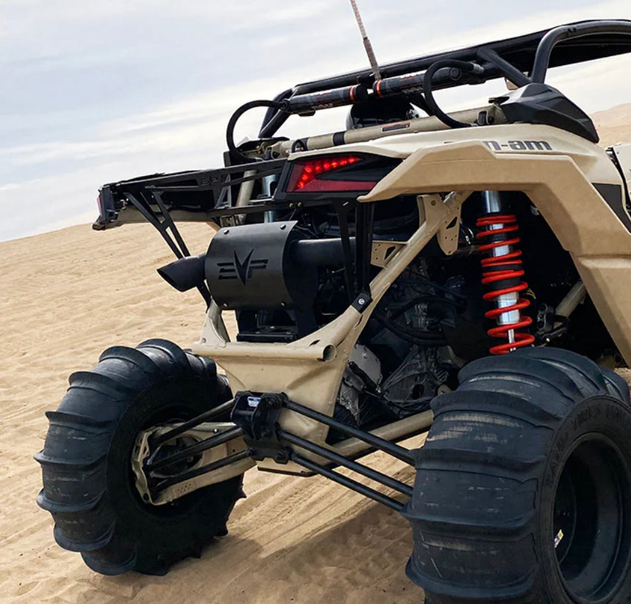 CAN AM MAVERICK X3 MAGNUS 3" TURBO FULL BACK EXHAUST SYSTEM