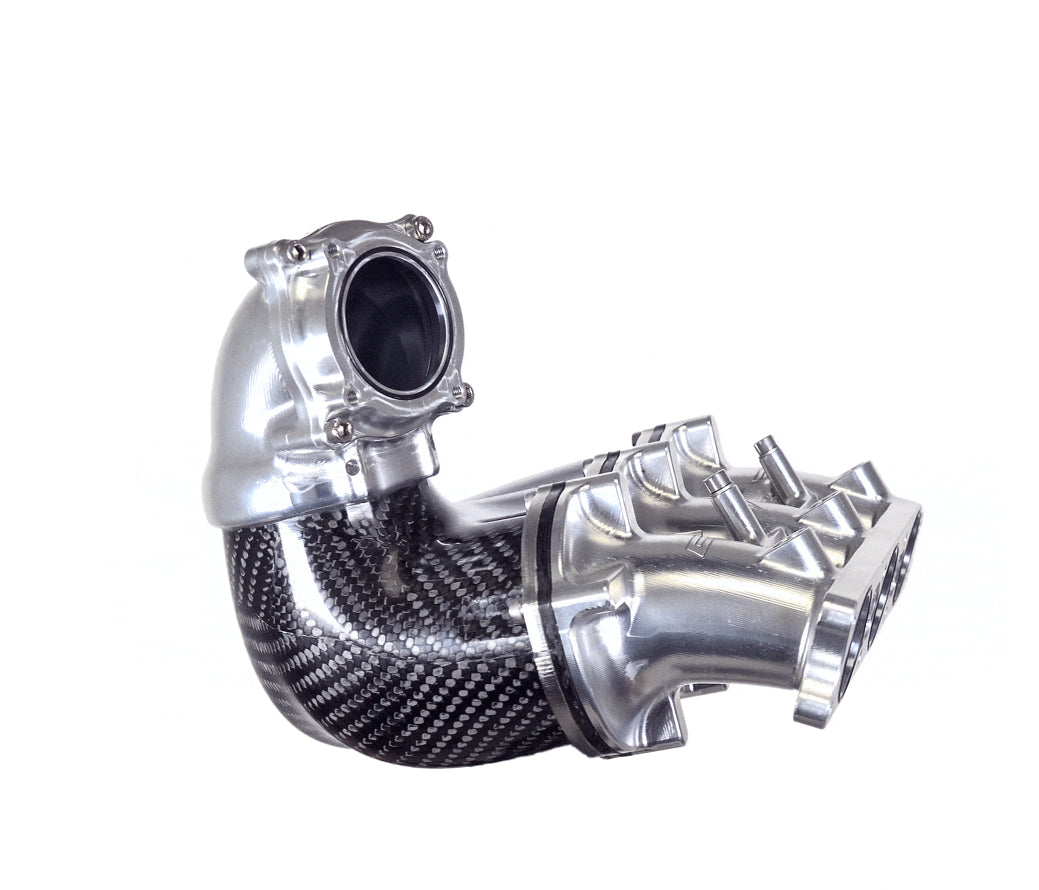 2020+ CAN AM MAVERICK X3 TORRENT-C CARBON INTAKE PLENUM FOR DESERT STORM TURBO SYSTEMS