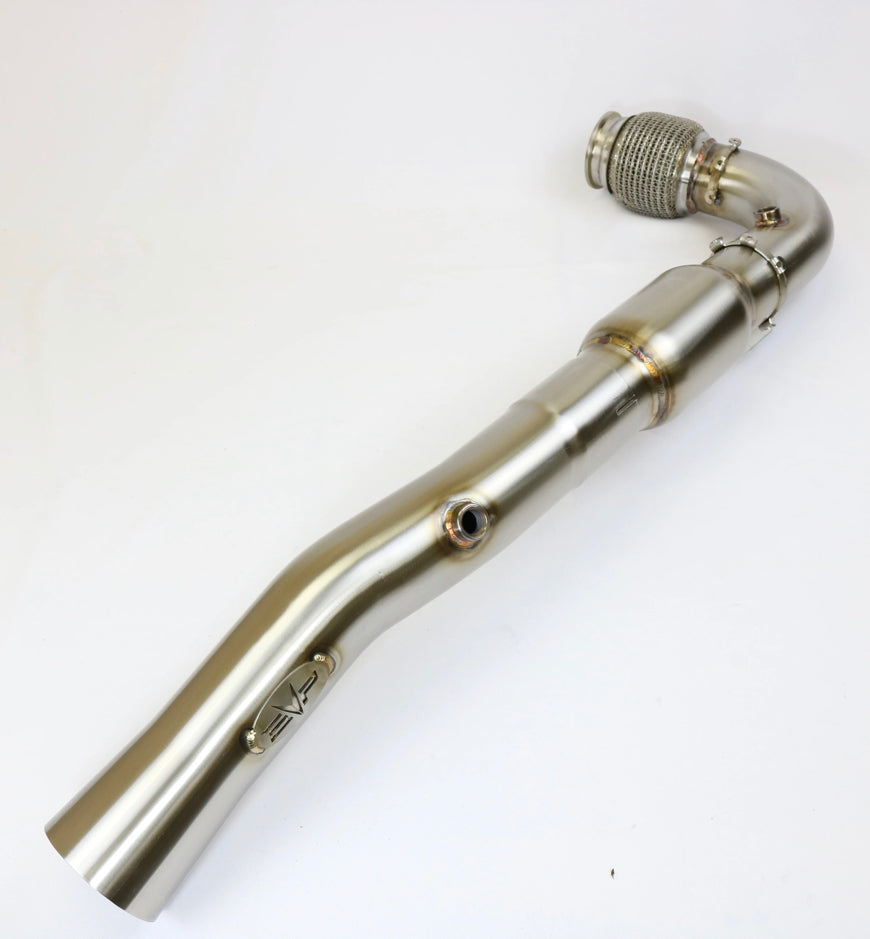CAN AM MAVERICK X3 3" BAZOOKA RACE PIPE WITH BULLET MUFFLER EXHAUST