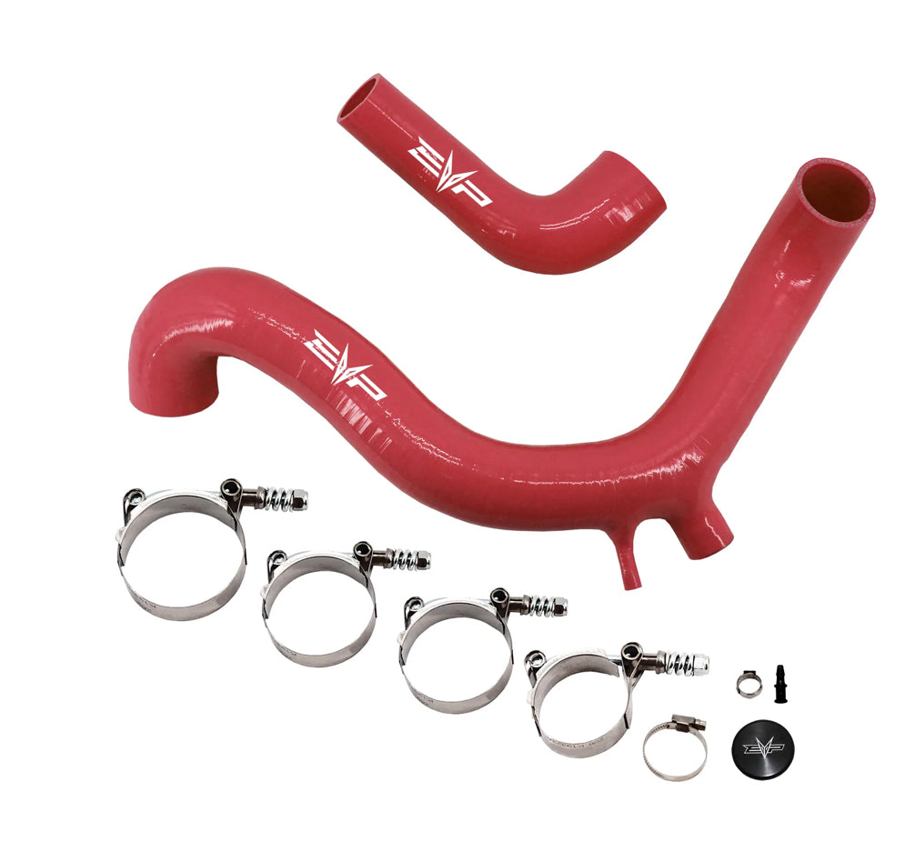 2020 + CAN AM MAVERICK X3 RR SILICONE CHARGE TUBES WITH BOV PORT