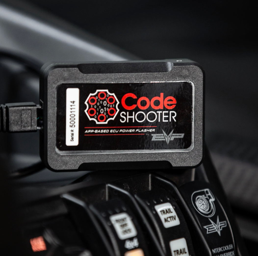 CODESHOOTER DEVICE ONLY - TRANSFER EXISTING ECU POWER FLASH FROM EVP