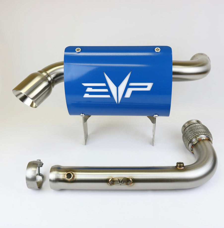 CAN AM MAVERICK X3 MAGNUS 3" TURBO FULL BACK EXHAUST SYSTEM