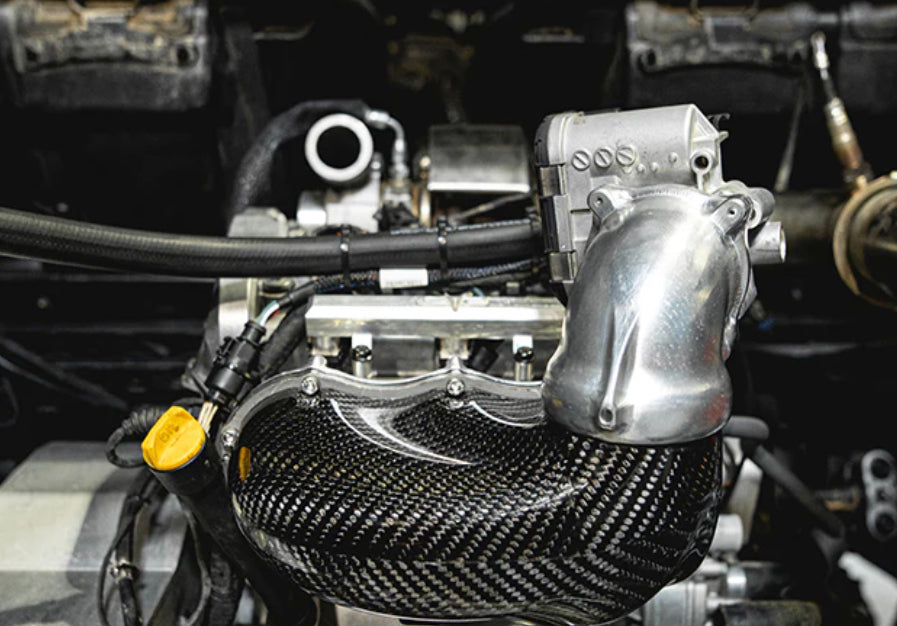 2020+ CAN AM MAVERICK X3 TORRENT-C CARBON INTAKE PLENUM FOR DESERT STORM TURBO SYSTEMS