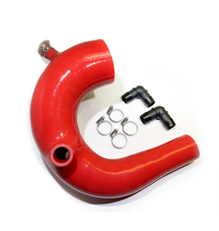 POLARIS RZR TURBO R & PRO XP V-FLOW SILICONE INTAKE TUBE (AIRBOX TO TURBO)