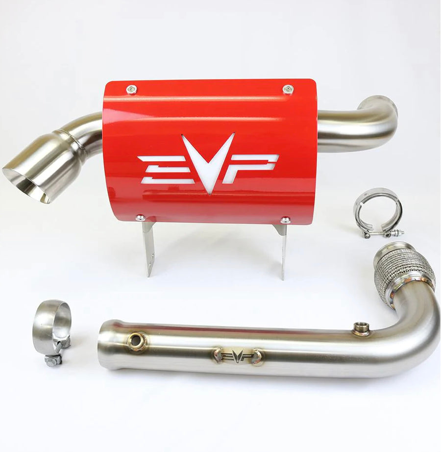 CAN AM MAVERICK X3 MAGNUS 3" TURBO FULL BACK EXHAUST SYSTEM