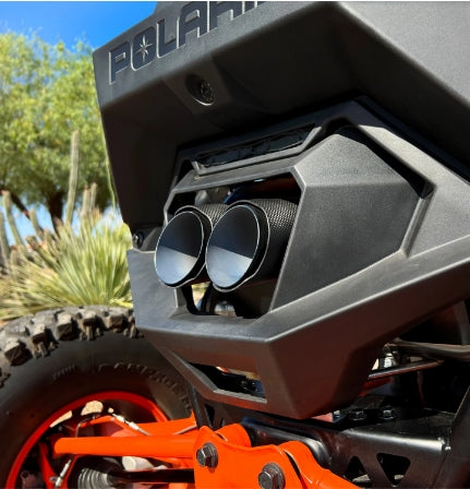 POLARIS RZR PRO R MAGNUM XR SERIES TWIN-EXIT EXHAUST