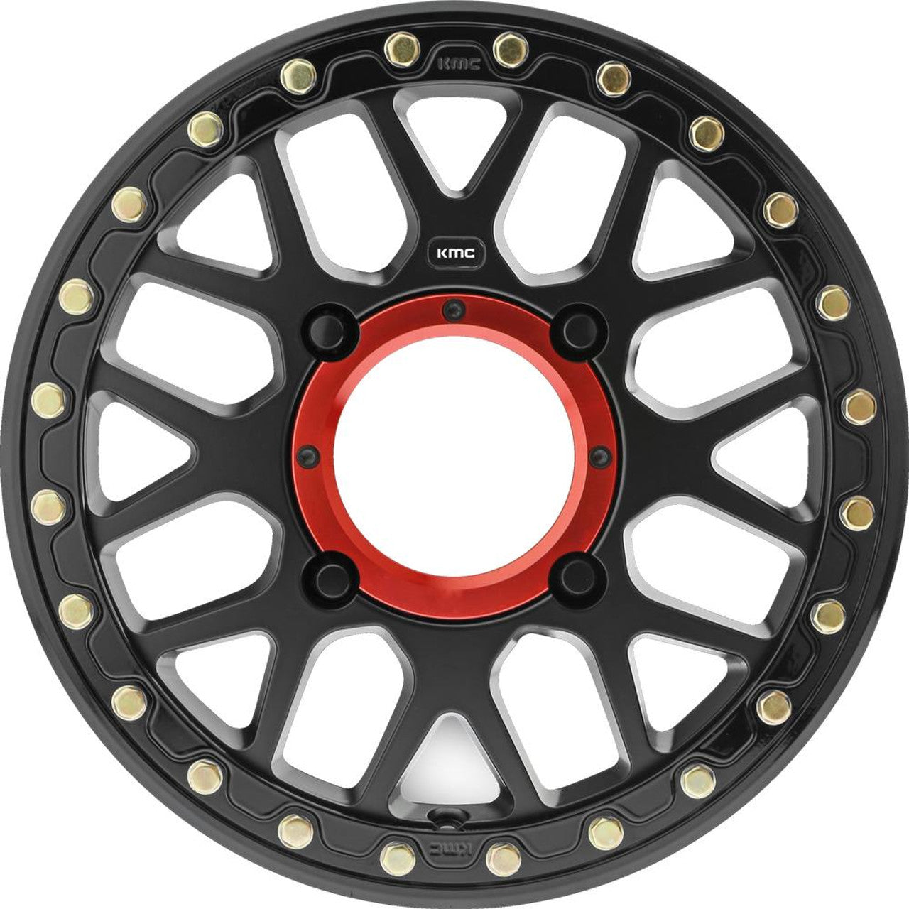 14" KS235 GRENADE BEADLOCK 14X10 SATIN-BLACK +00MM