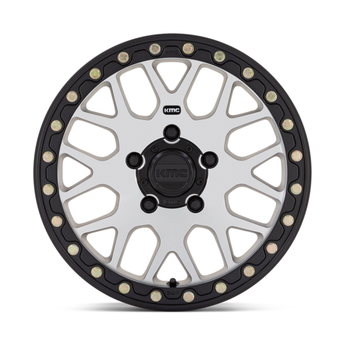 15" KS235 BEADLOCK 15X10 MACHINED +00MM TO SUIT POLARIS PRO R 5x4.5 (equiv. 5 x 114.3)
