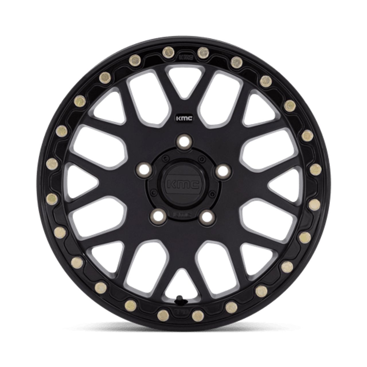 15" KS235 BEADLOCK 15X10 satin black +00MM TO SUIT POLARIS PRO R 5x4.5 (equiv. 5 x 114.3)