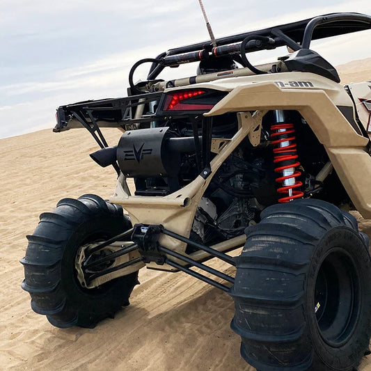 CAN AM MAVERICK X3 MAGNUS 3" TURBO FULL BACK EXHAUST SYSTEM