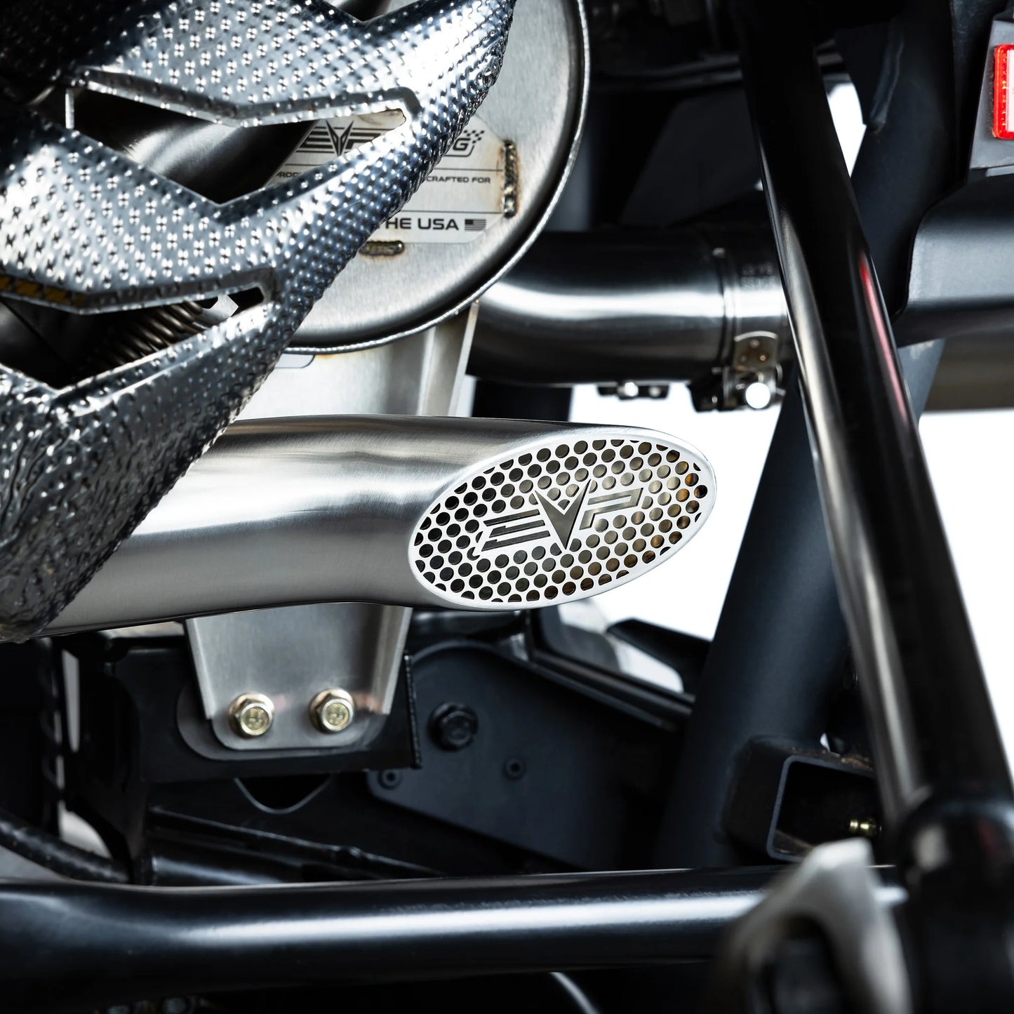 EVP RACING SHOCKER ELECTRIC SIDE-DUMP DOWN PIPE WITH BULLET MUFFLER FOR 2024 CAN-AM MAVERICK R NOW TAKING PRE-ORDERS!