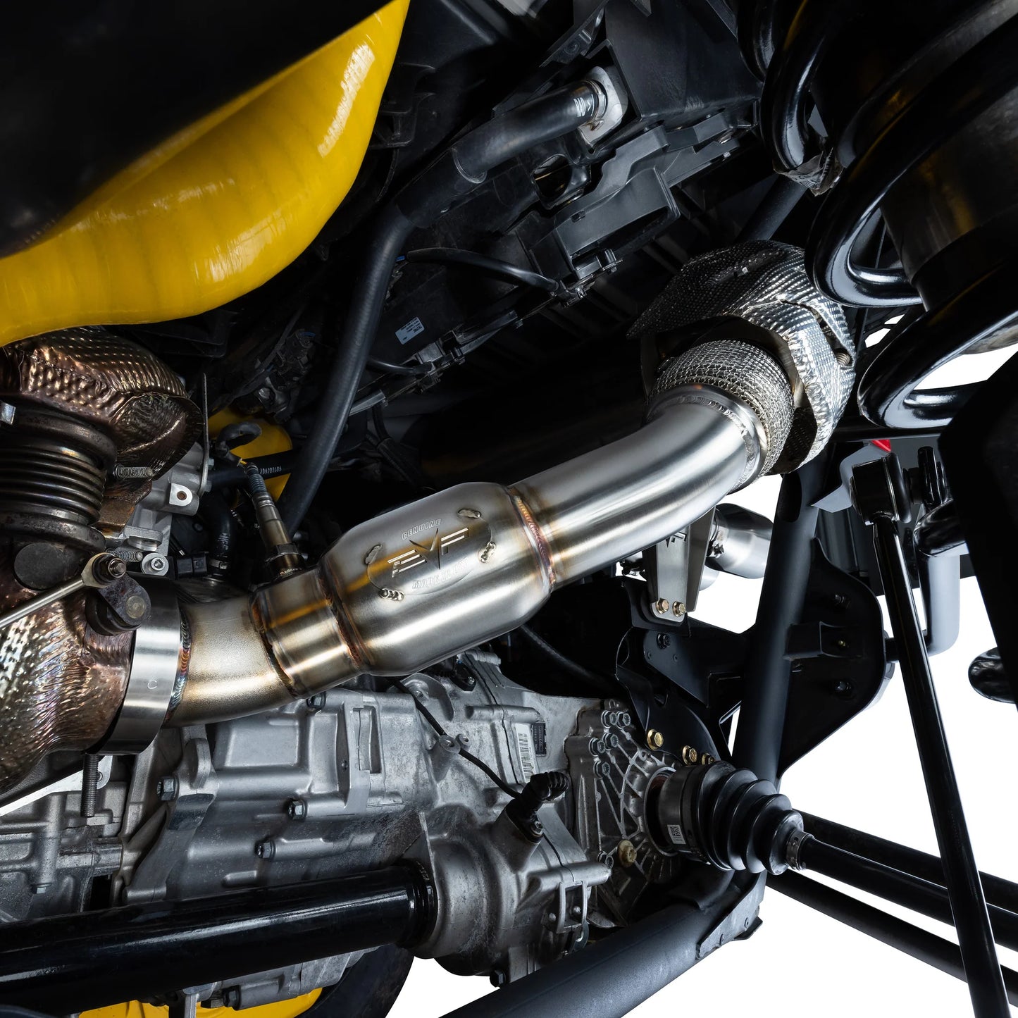 EVP RACING 3" DOWN PIPE WITH BULLET MUFFLER FOR 2024 CAN-AM MAVERICK R               NOW TAKING PRE-ORDERS!