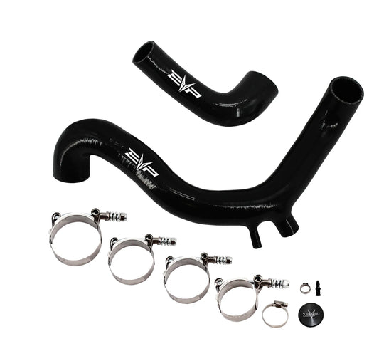 2020 + CAN AM MAVERICK X3 RR SILICONE CHARGE TUBES WITH BOV PORT