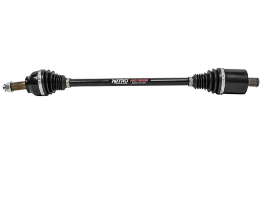 Nitro Gear & Axle Pro Series SXS Axle HCR Long Travel OEM Front Axle for Polaris Turbo S and General XP